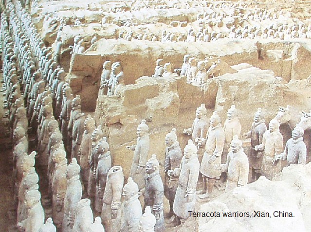 Terracota Warriors, Xian.